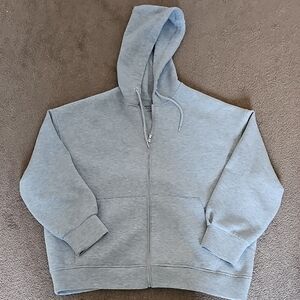 3/$15 Old Navy Light Gray Bounce Fleece Hoodie